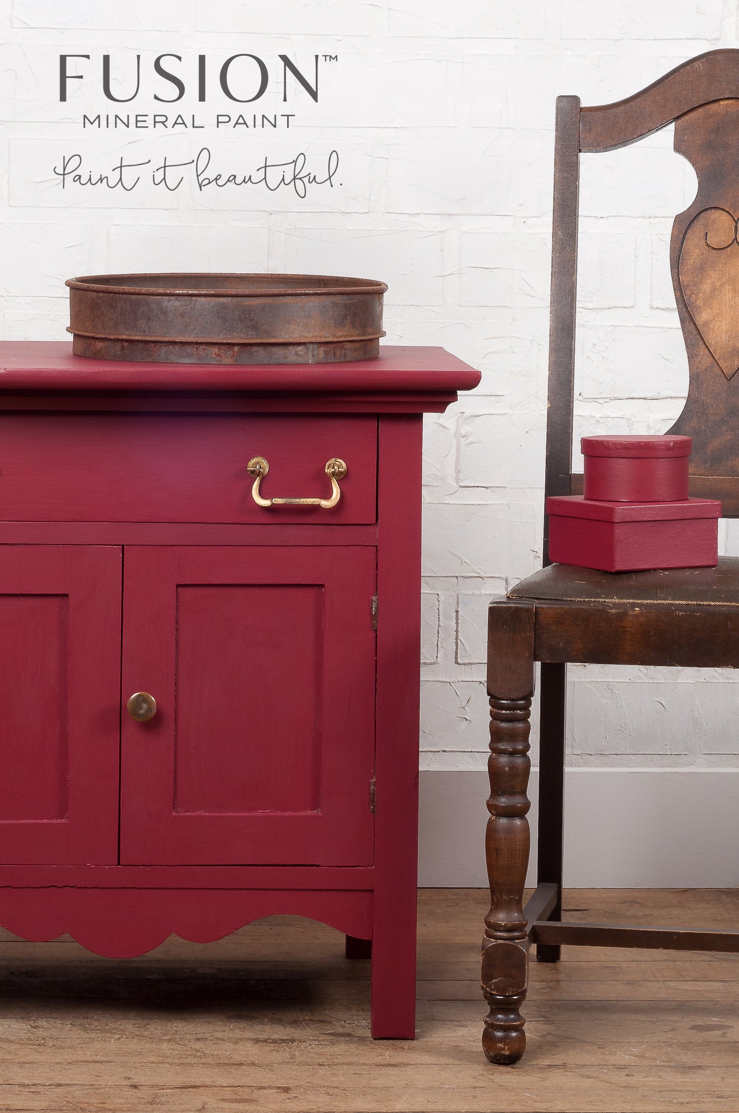 Fusion Mineral Paint Cranberry