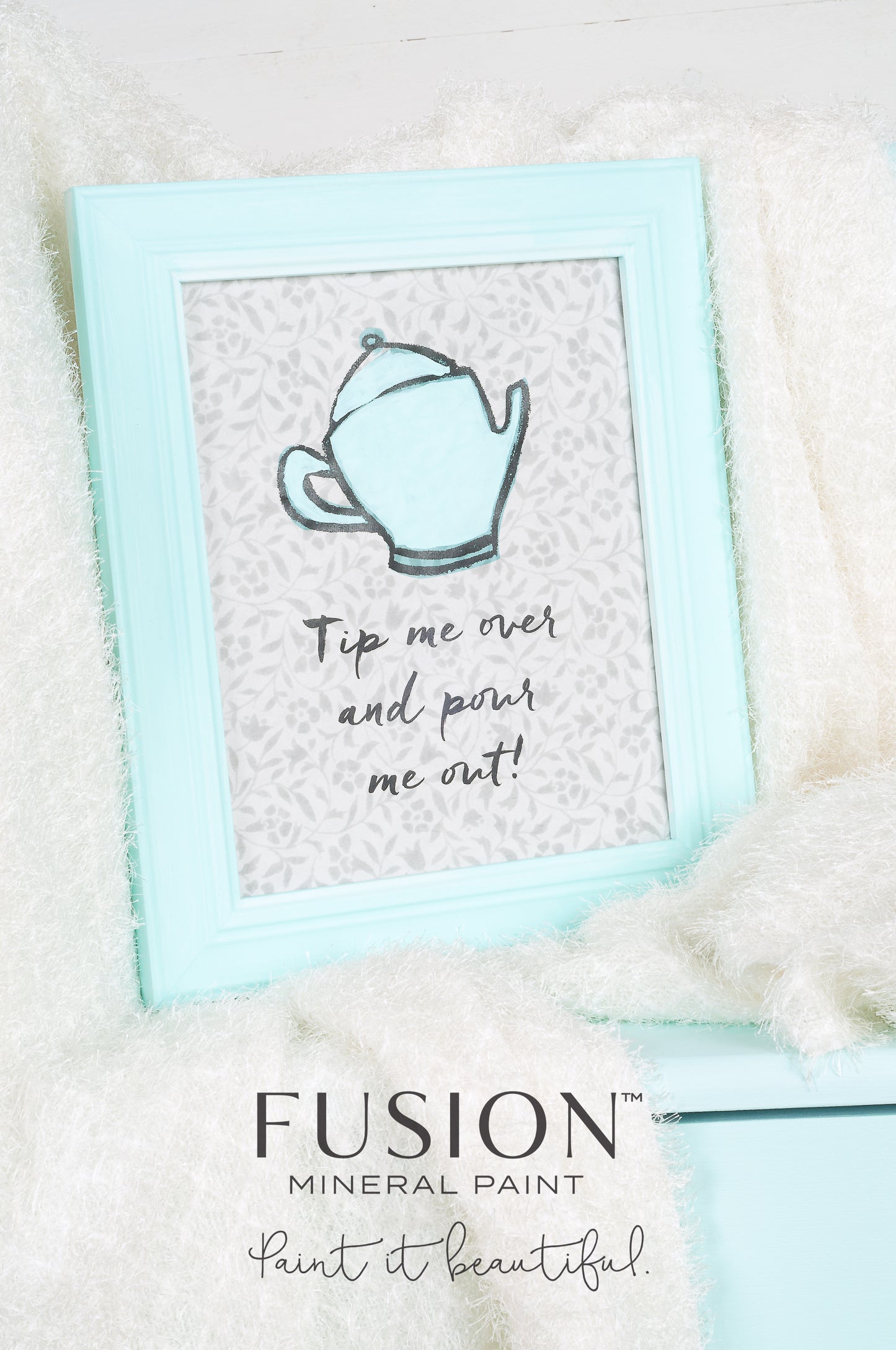 Fusion Mineral Paint Little Teapot