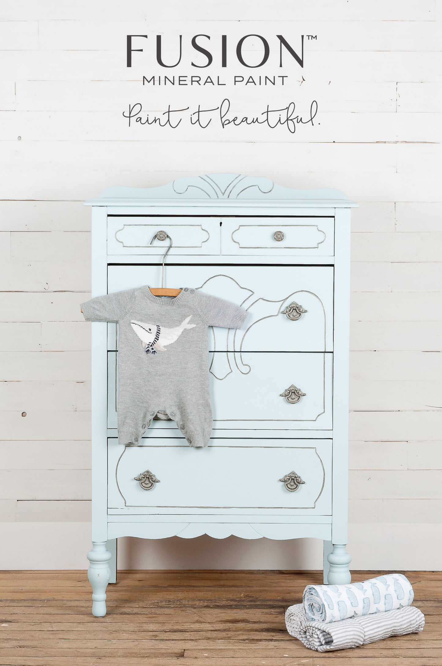 Fusion Mineral Paint Little Whale