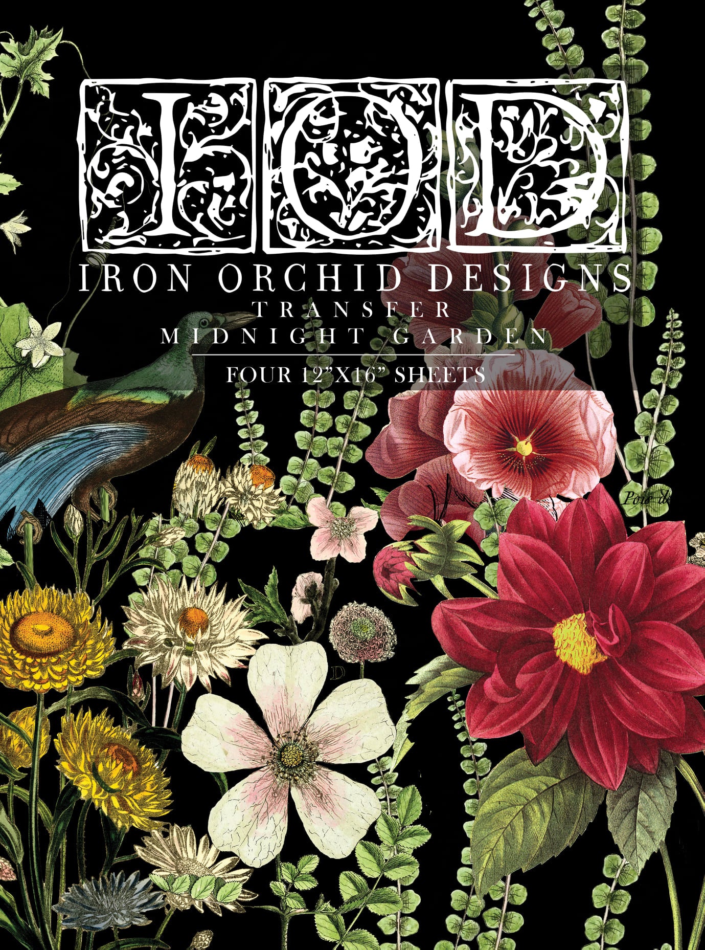 IOD Decor Transfer - Midnight Garden