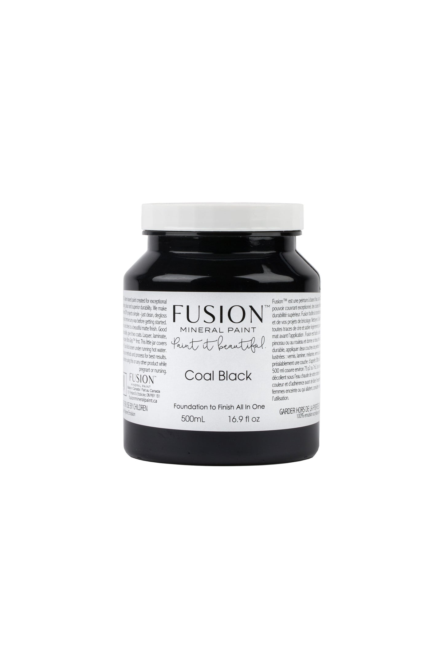 Fusion Mineral Paint Coal Black