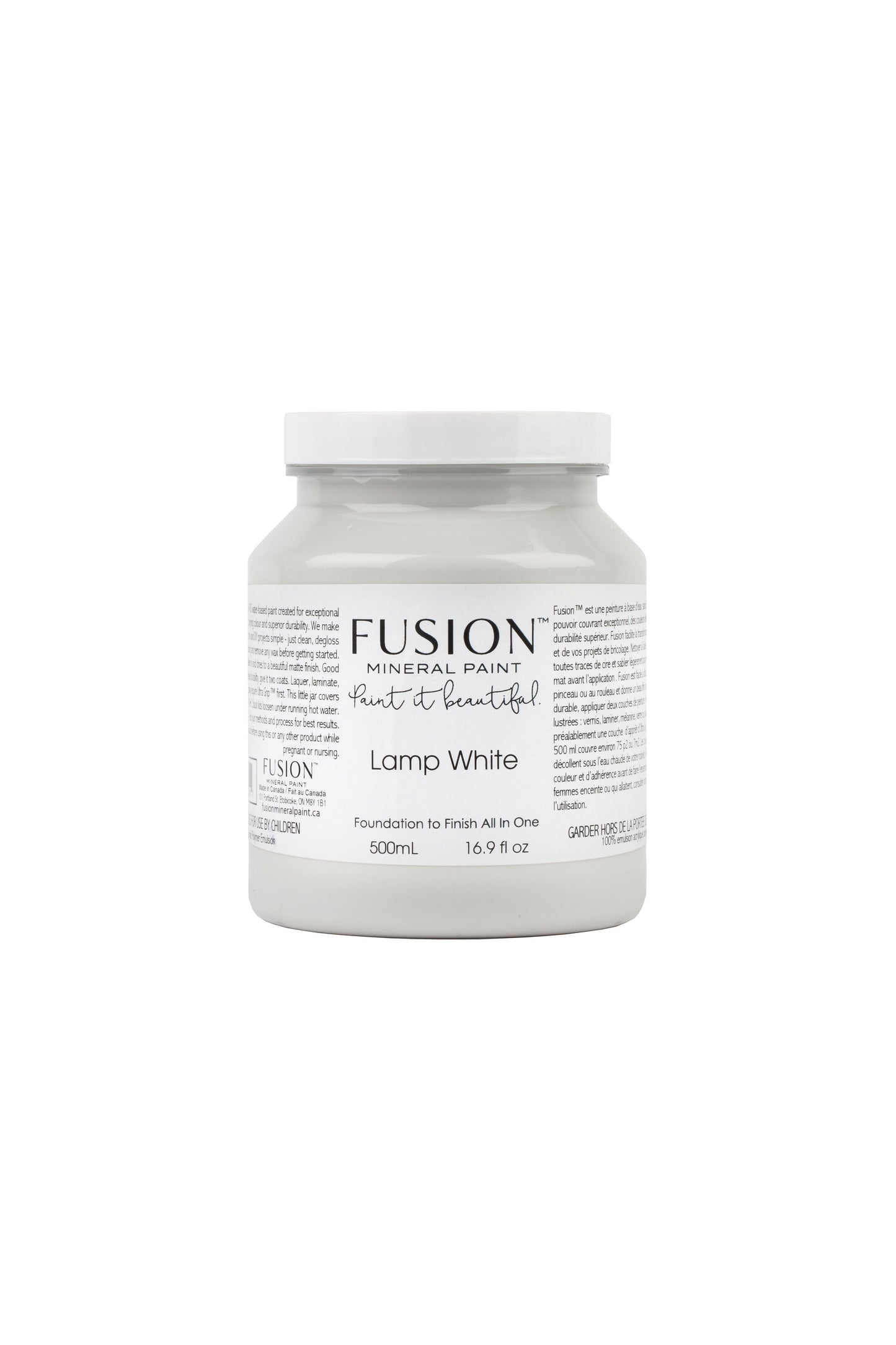 Fusion Mineral Paint Lamp White