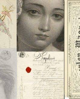 Roycycled Decoupage Paper - Romantic Blocks