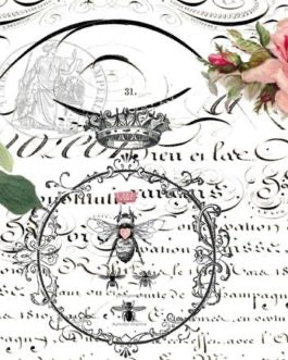Roycycled Decoupage Paper - Queen Bee