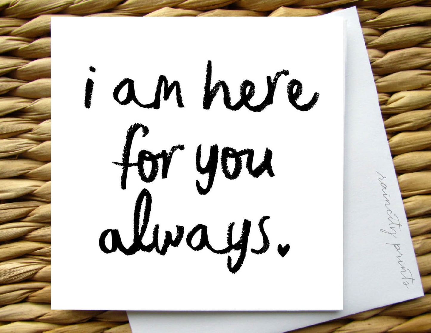 Raincity Print Sympathy Cards