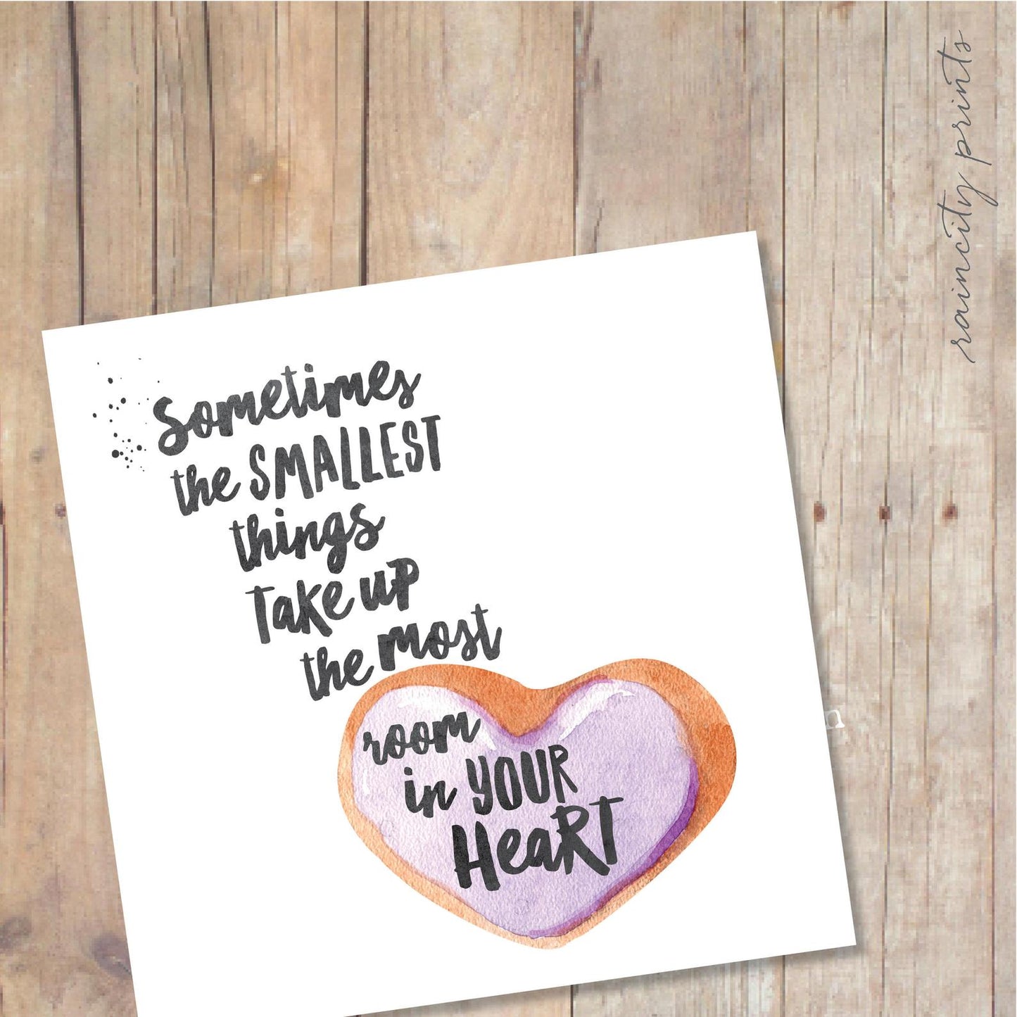 Raincity Prints Love Cards